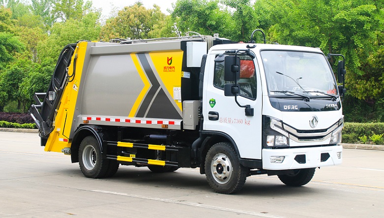 凯力风牌KLF5071ZYSE6型压缩式垃圾车