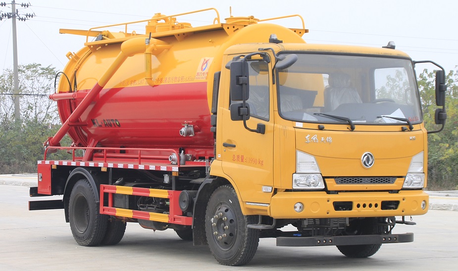凯力风牌KLF5120GQWD6型清洗吸污车