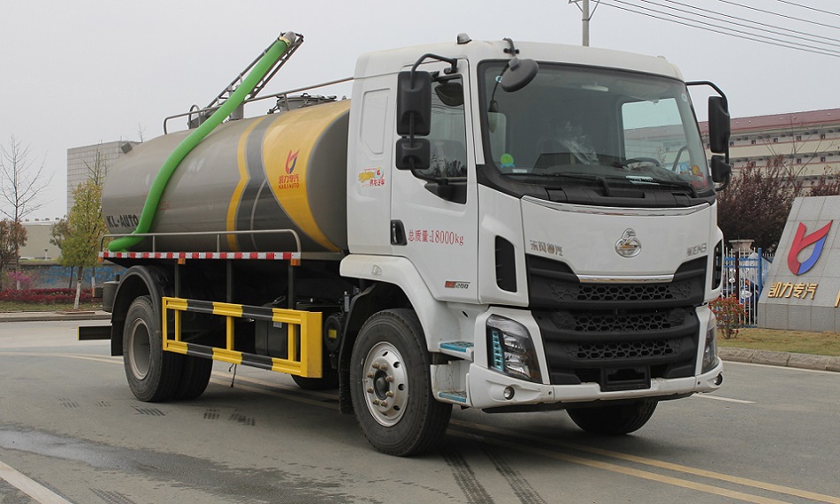 凯力风牌KLF5180GXEL6型吸粪车